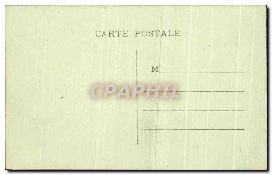 CPA L'Auvergne Cantal Cascade du Gourd Pres Valette — Verso