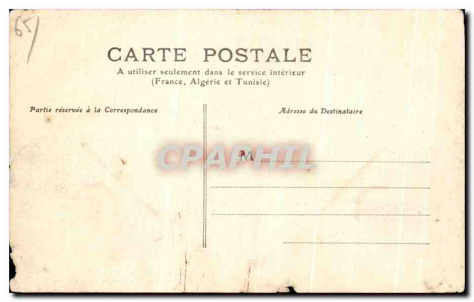 CPA Hautes Pyrenees Argeles Gazost Route de la Vallee le Pont de Tillos — Reverso