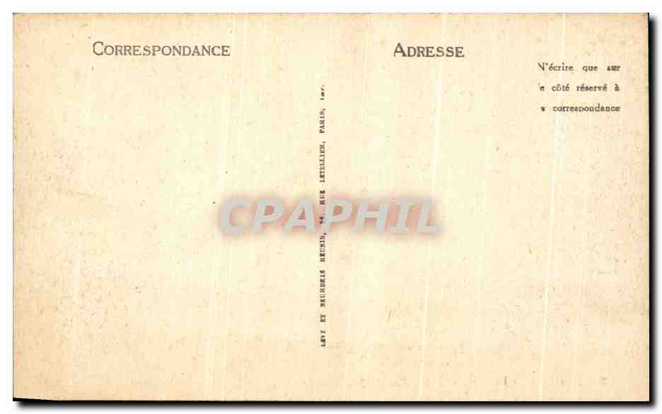 CPA Blois Le Chateau La Facade Francois 1er — Rückseite