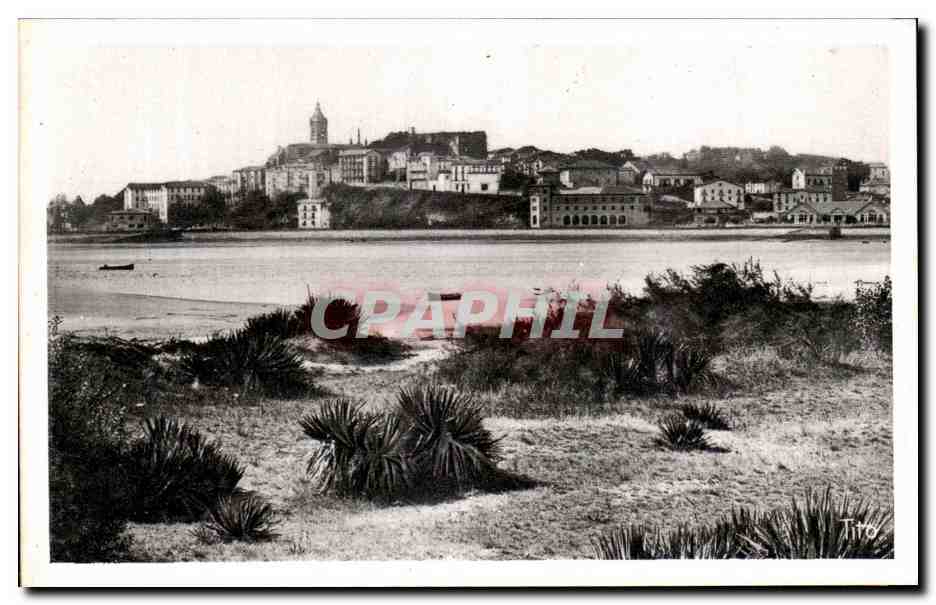 CPA Hendaye La Bidassoa Vue Sur Fontarrabie