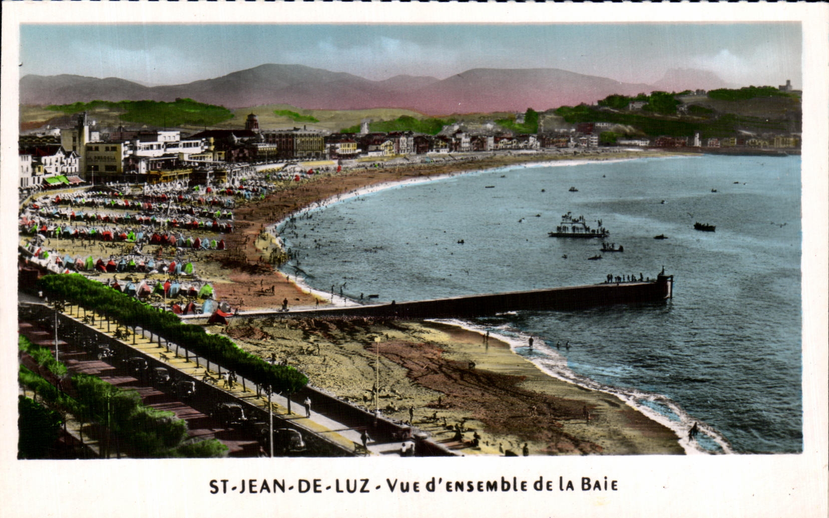 ST-JEAN-DE-LUZ — Vue d'ensemble de la Baie — Les Éditions CHATAGNEAU