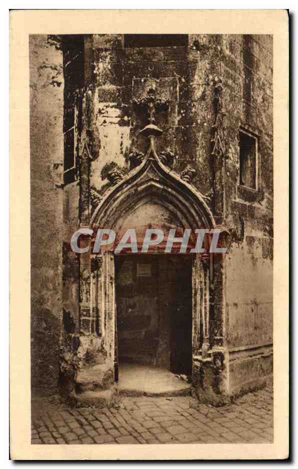 CPA Porte De La Tour Du Gouverneur Du Chateau De Cognac Propriete Du Cognac Otard