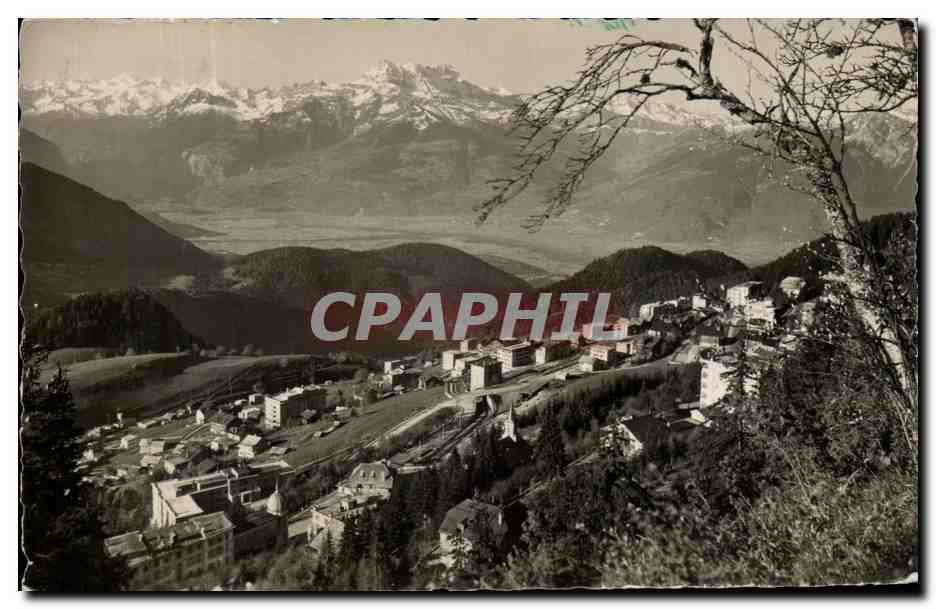 CPA Leysin Et Les Dents Du Midi