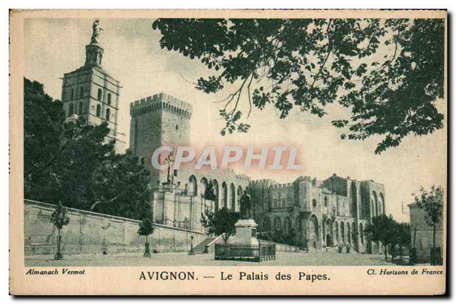 CPA Avignon Le Palais Des Papes
