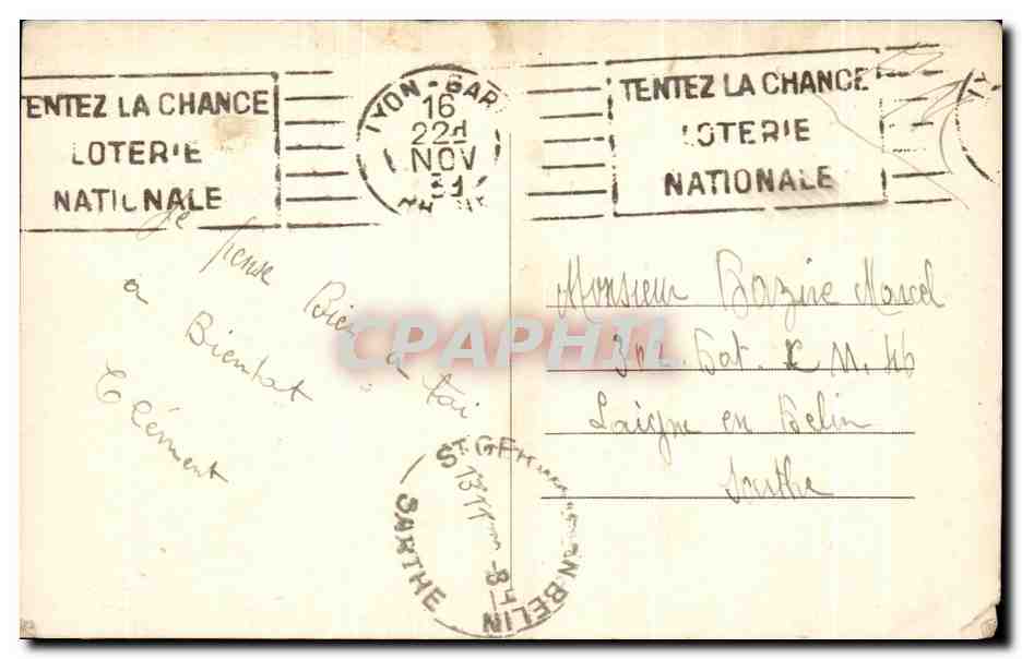CPA Lyon Rue et Place De La Republique Et La Rue President Carnot — Reverso