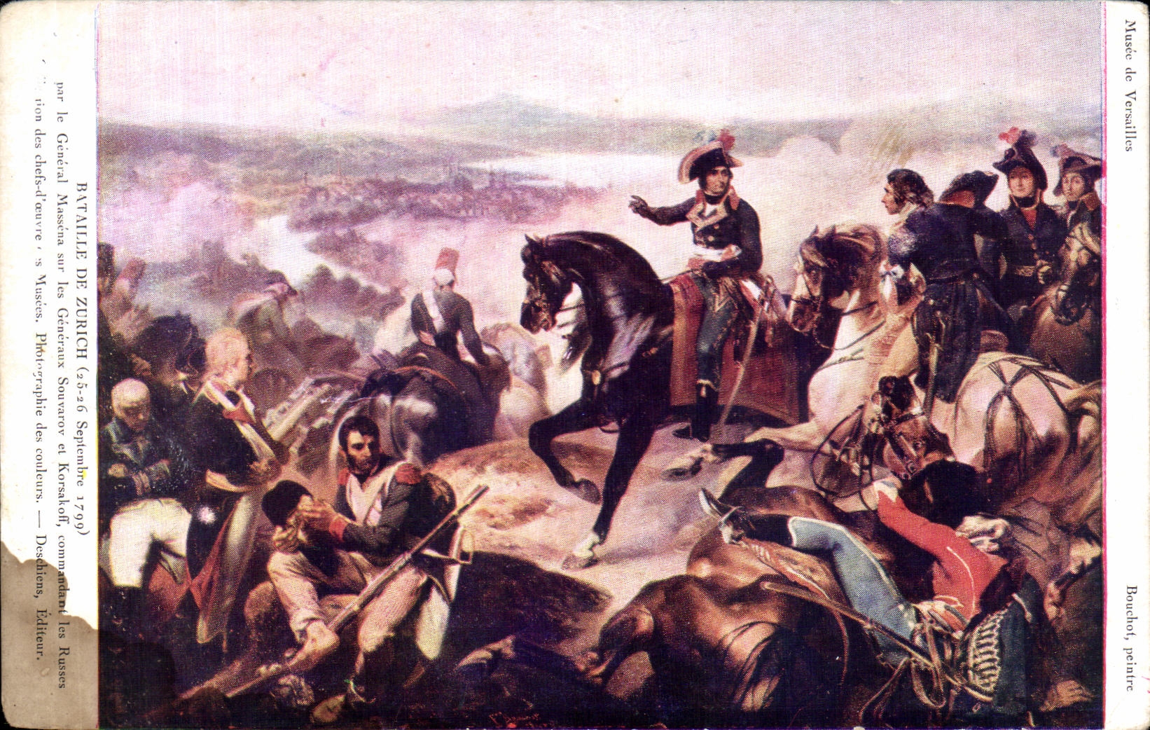 Schlacht bei Zürich — 25-26. September 1799 — Musée de Versailles