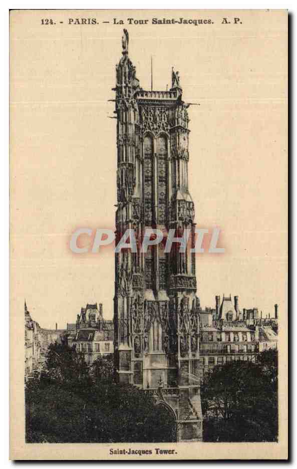 CPA Paris La Tour Saint Jacques