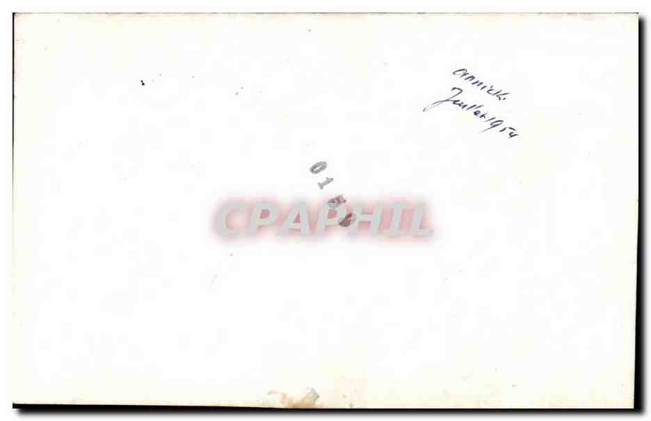 Photo Enfant 1954 — Back