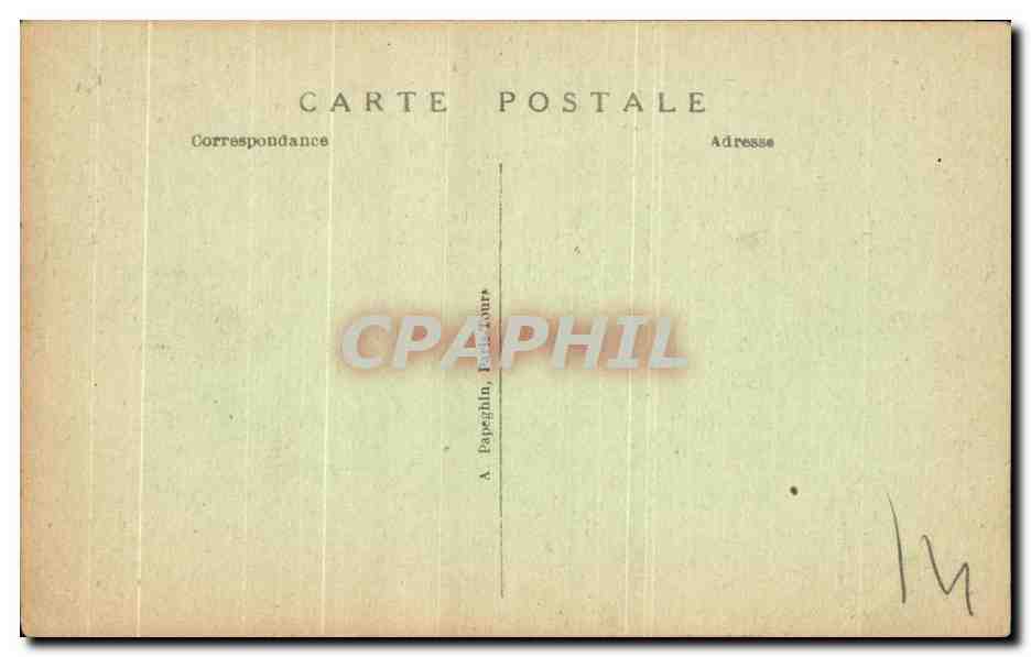 CPA Blois La Cathedrale  — Rückseite
