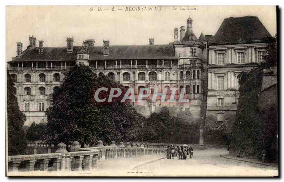 CPA Blois le Chateau