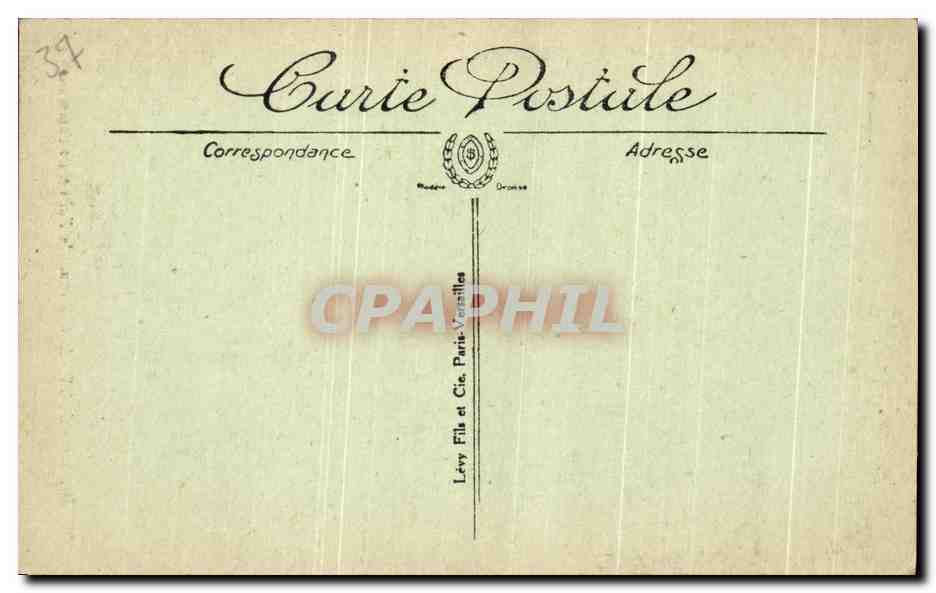 CPA Chenonceaux Le Chateau Le Puits et les Communs — Rückseite