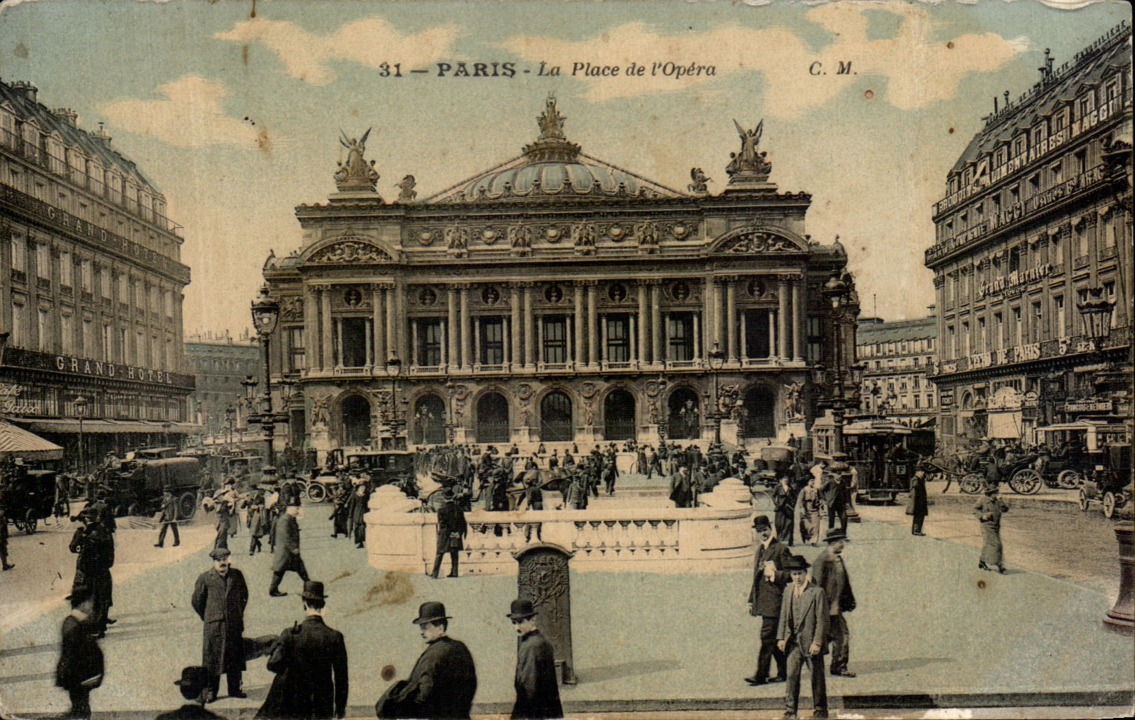 CPA Paris Le Palais de l'Opera