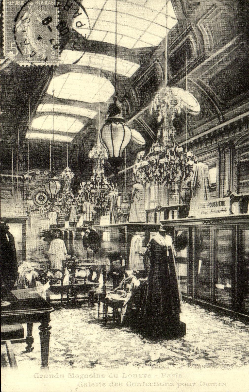 Grands Magasins du Louvre - Paris — Galerie des Confections pour Dames — Édito-Service SA, série D2 465 04 15