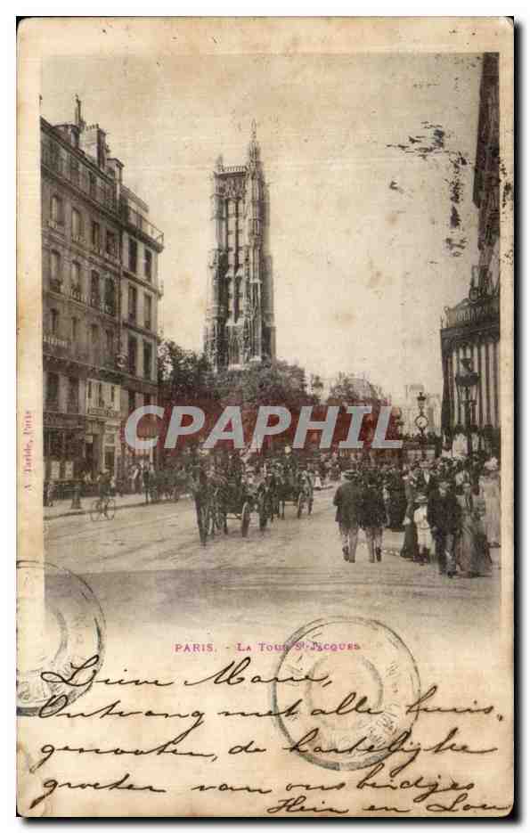 CPA Paris La Tour Saint Jacques