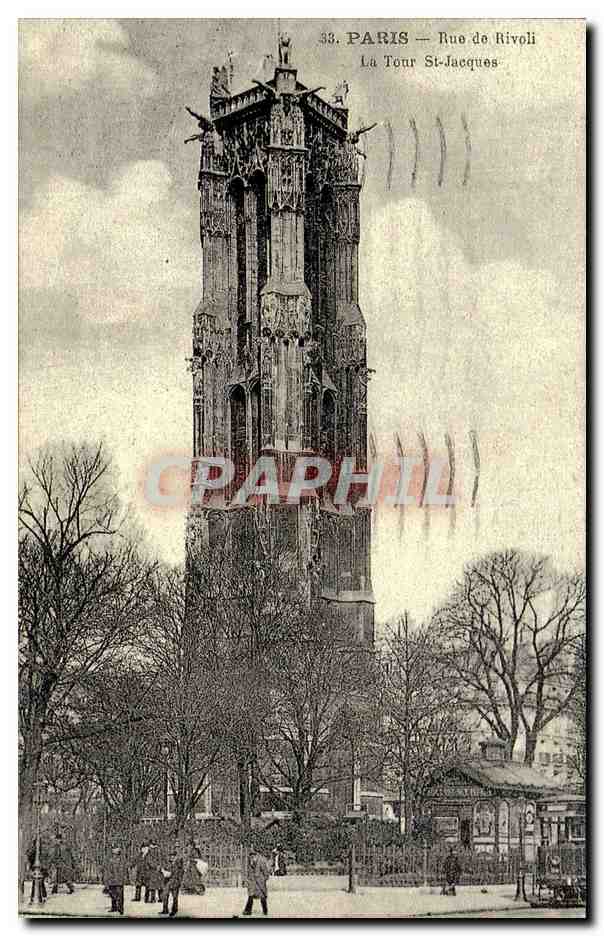 REPRO Paris Rue de Rivoli La Tour st Jacques