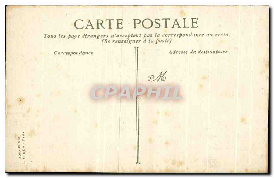 CPA Tours Le Musee l'Ancien Hotel de Ville — Rückseite