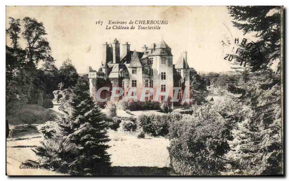 CPA Environs de Cherbourg Le Chateau de Tourlaville