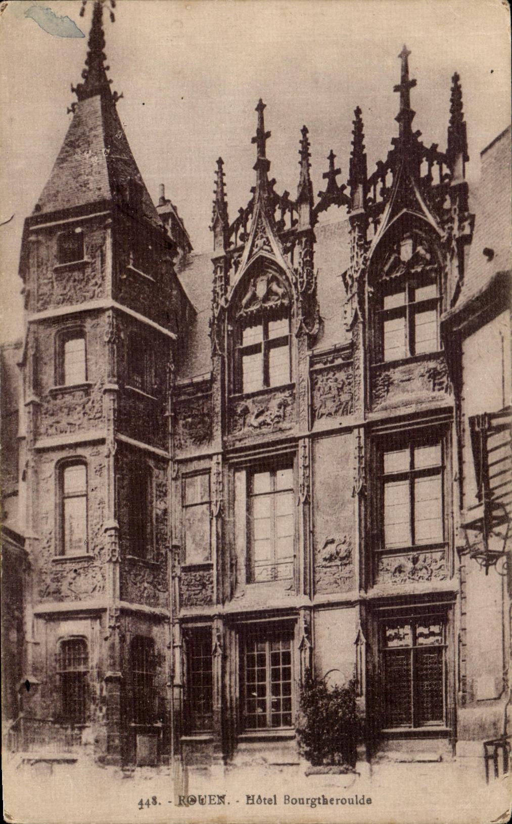 CPA Rouen Hotel Bourgtheroulde