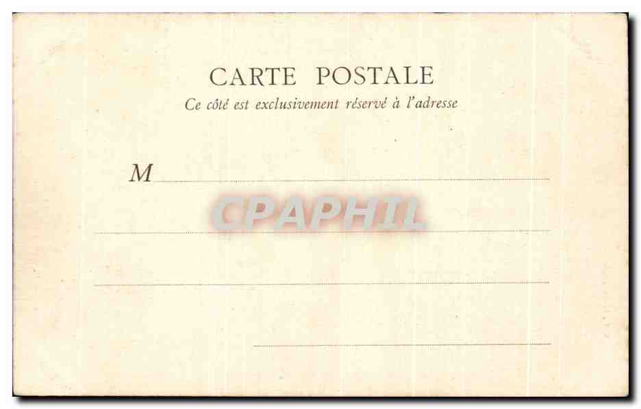 CPA Rouen Palais de Justice cour interieure — Verso