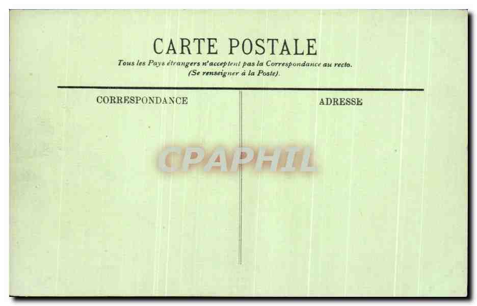 CPA Rouen Le Palais de Justice — Verso