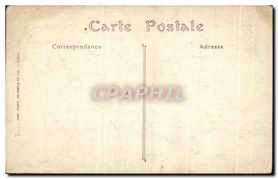 CPA Rouen Dessous de la Voute de la Grosse Horloge — Verso