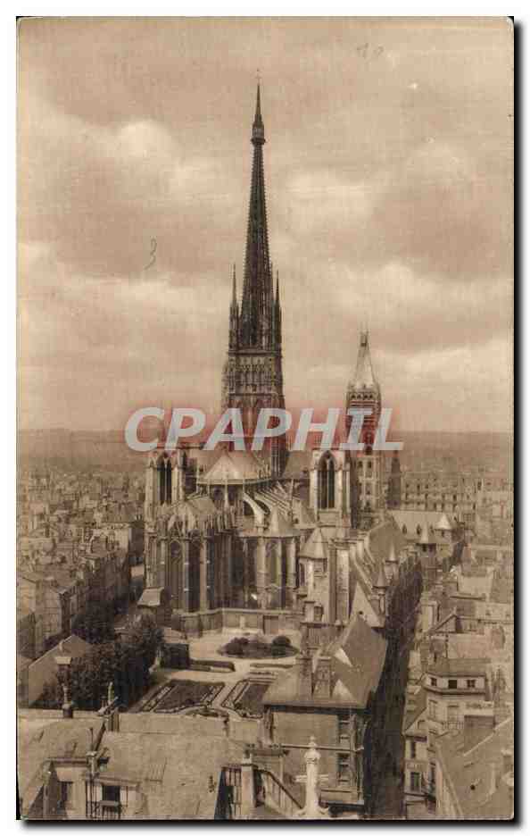 CPA Rouen Abside de la Catbedrale