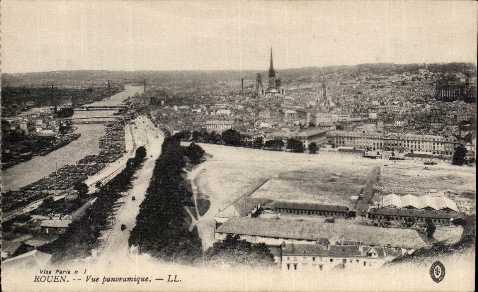 CPA Rouen Vue Panoramique