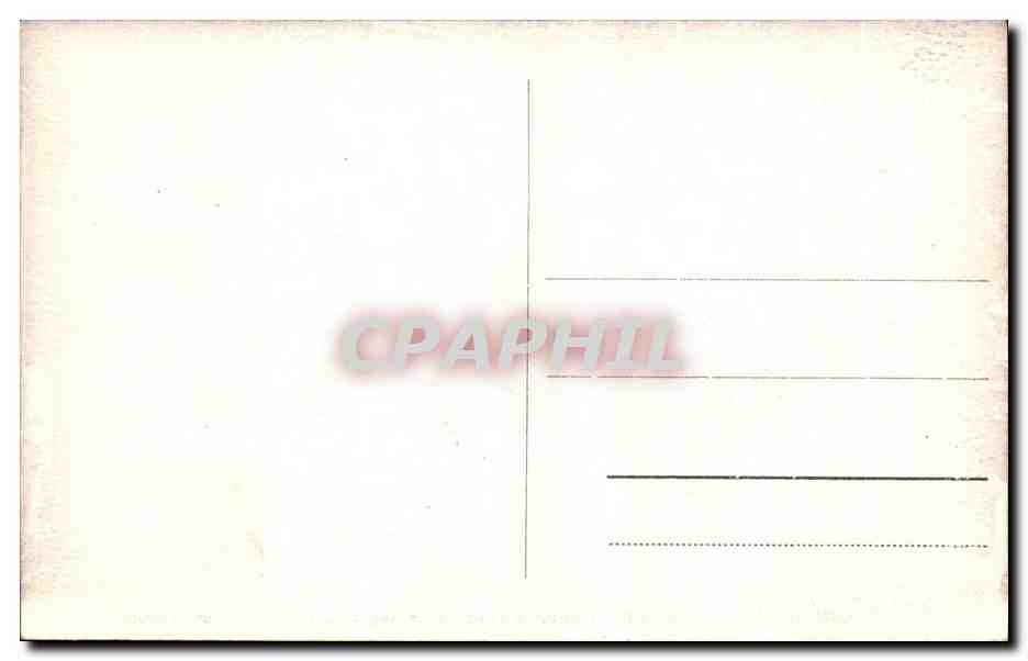 Compiègne - Le Château - Chambre à Coucher de Napoléon Ier — Edit. Lejeune — Verso