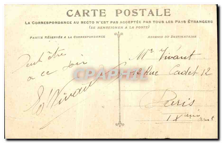 CPA Rouen Le Theatre des Arls et la Fleche Bateaux — Rückseite