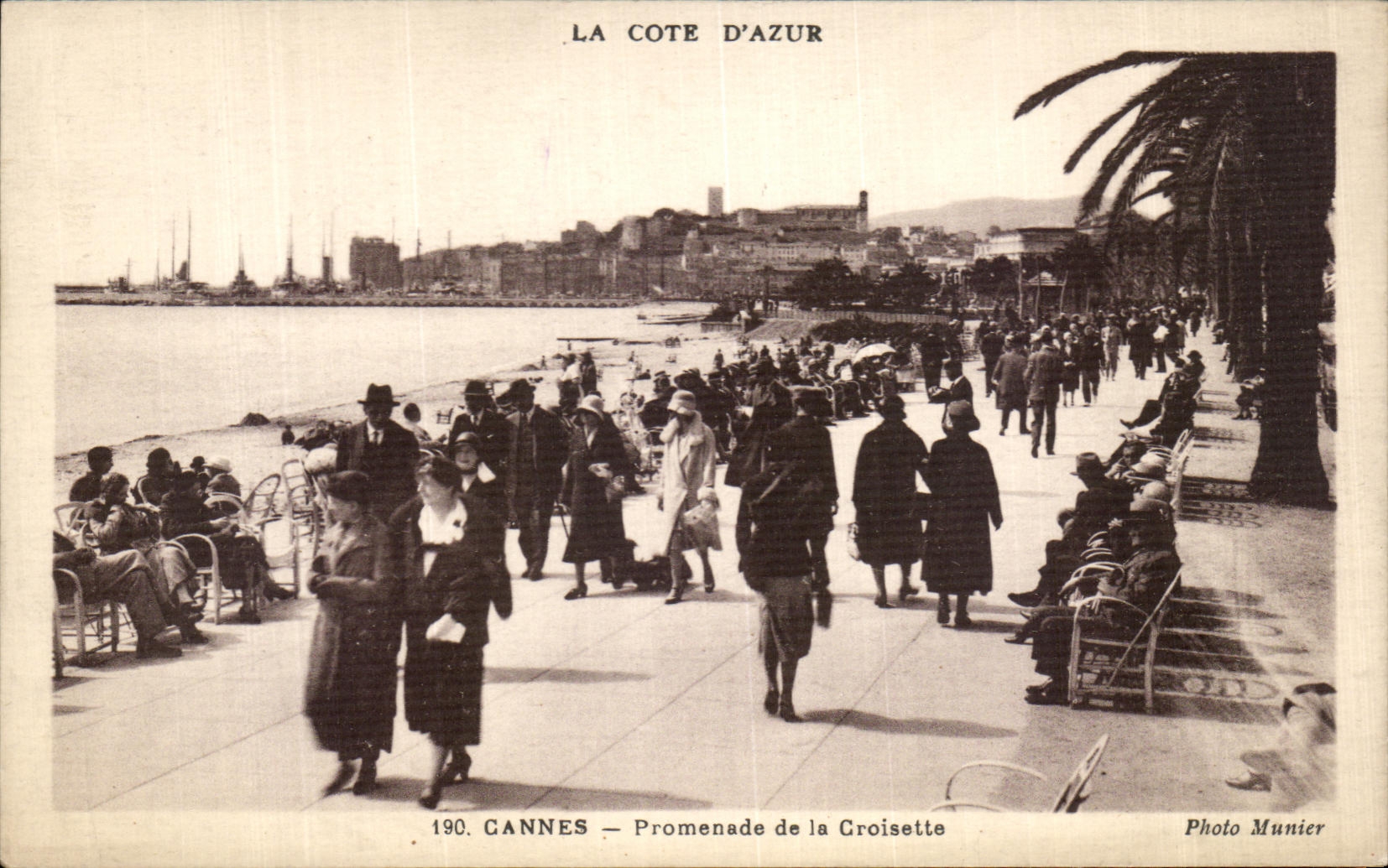 CPA Cannes Promenade de la Croisette