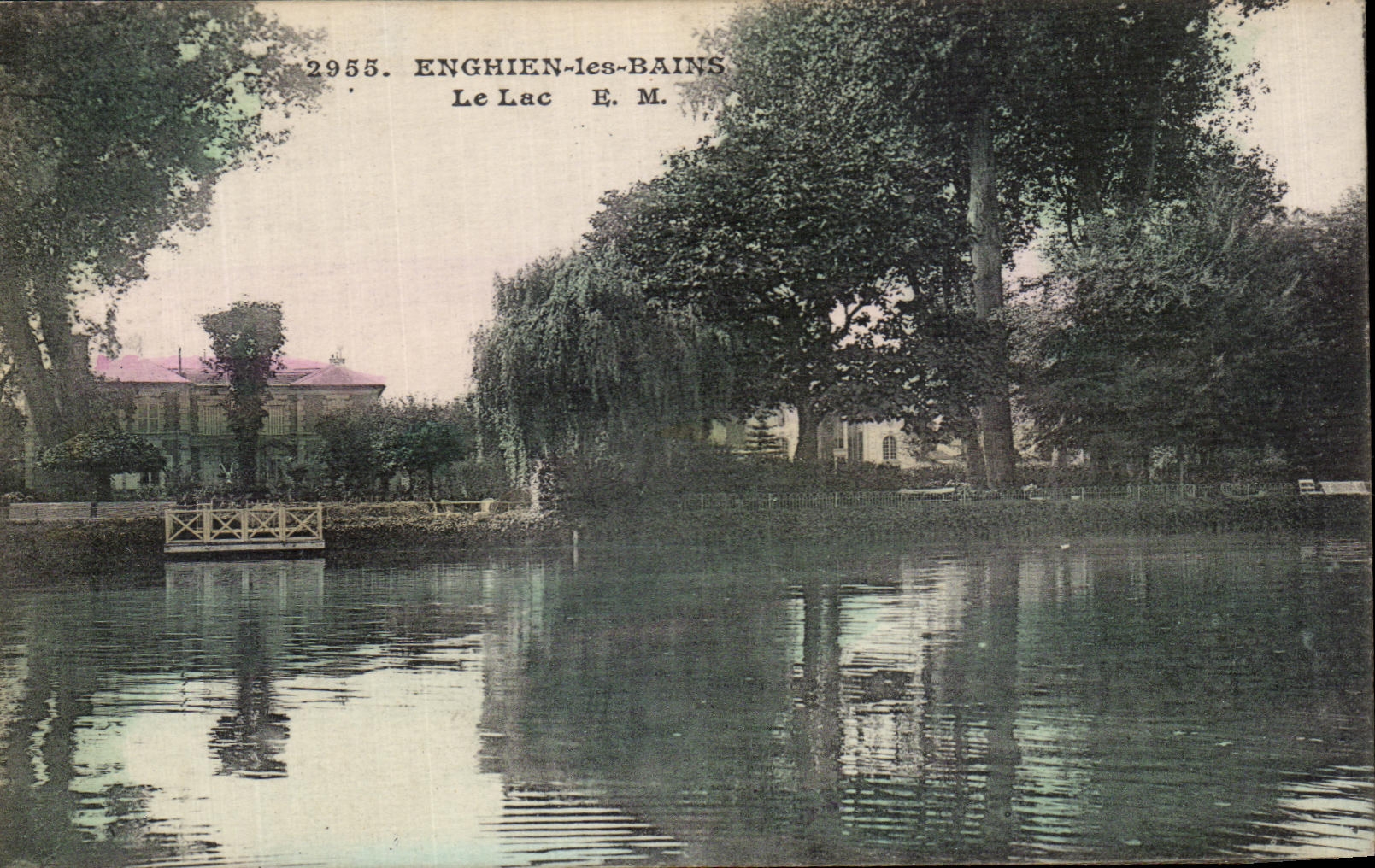 CPA Enghien les Bains Le Lac