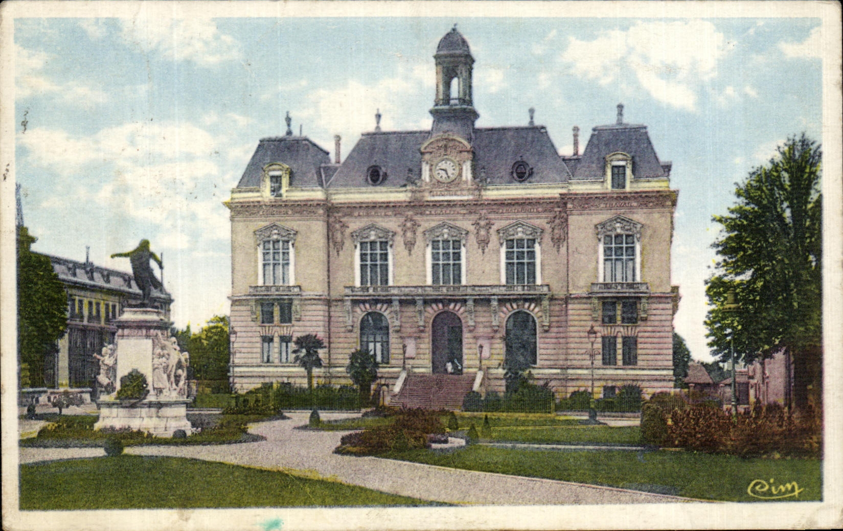 CPA Tarbes L'Hotel de Ville