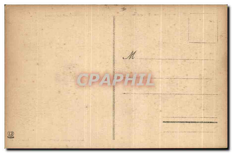 CPA Biarritz Golfe de Gascogne Les trois Couronnes — Verso