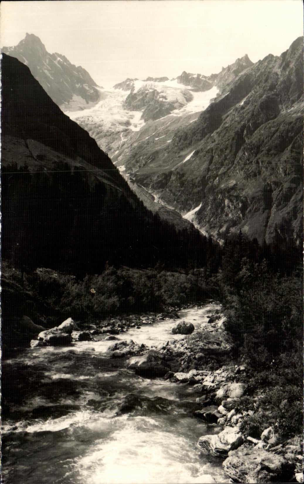 CPA Val Ferret et le glacier de la Neuvaz