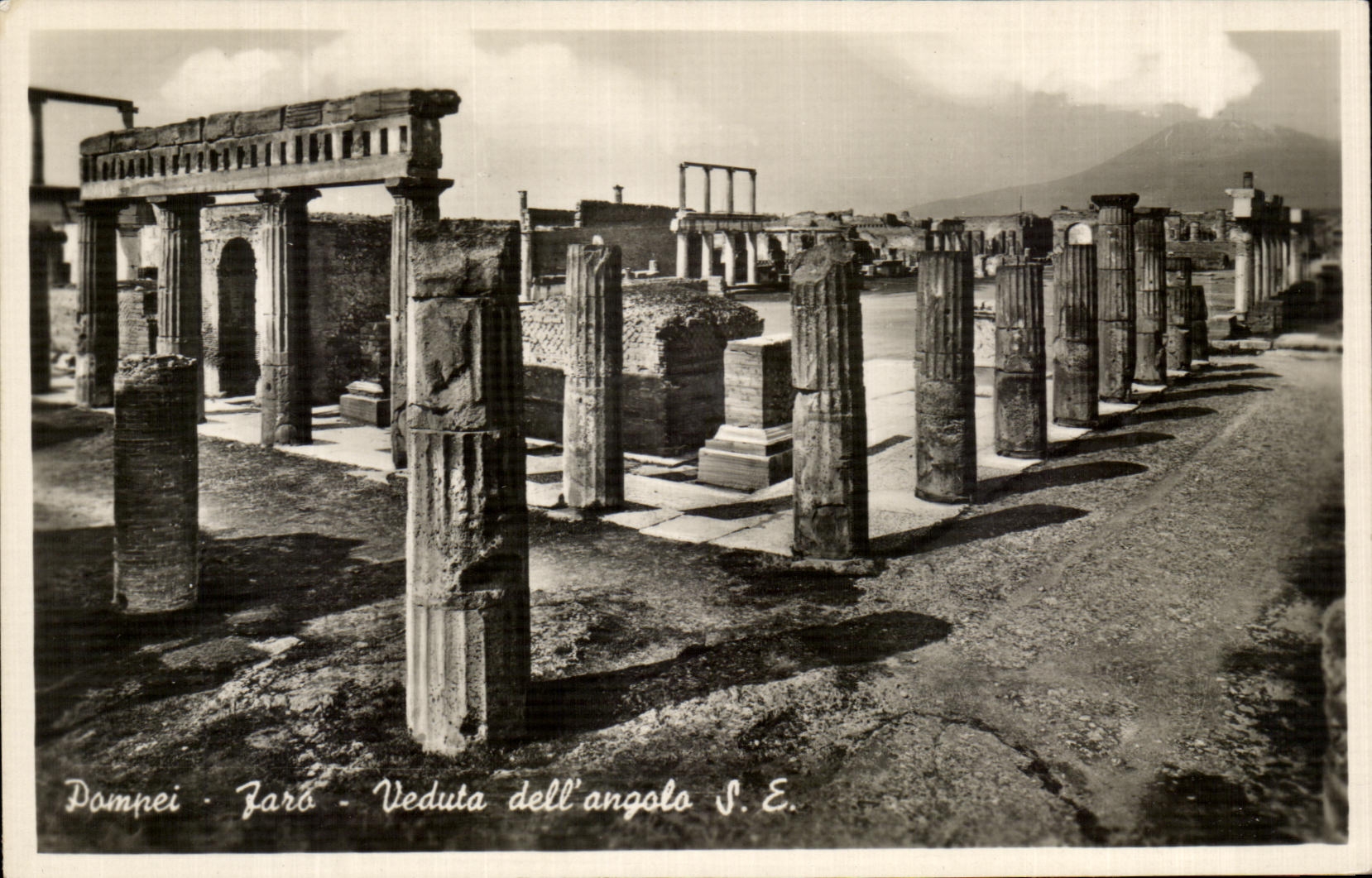 CPA Pompei Veduta Dell Angala
