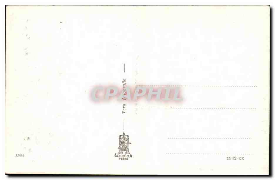 CPA Pompei Veduta Dell Angala — Rückseite