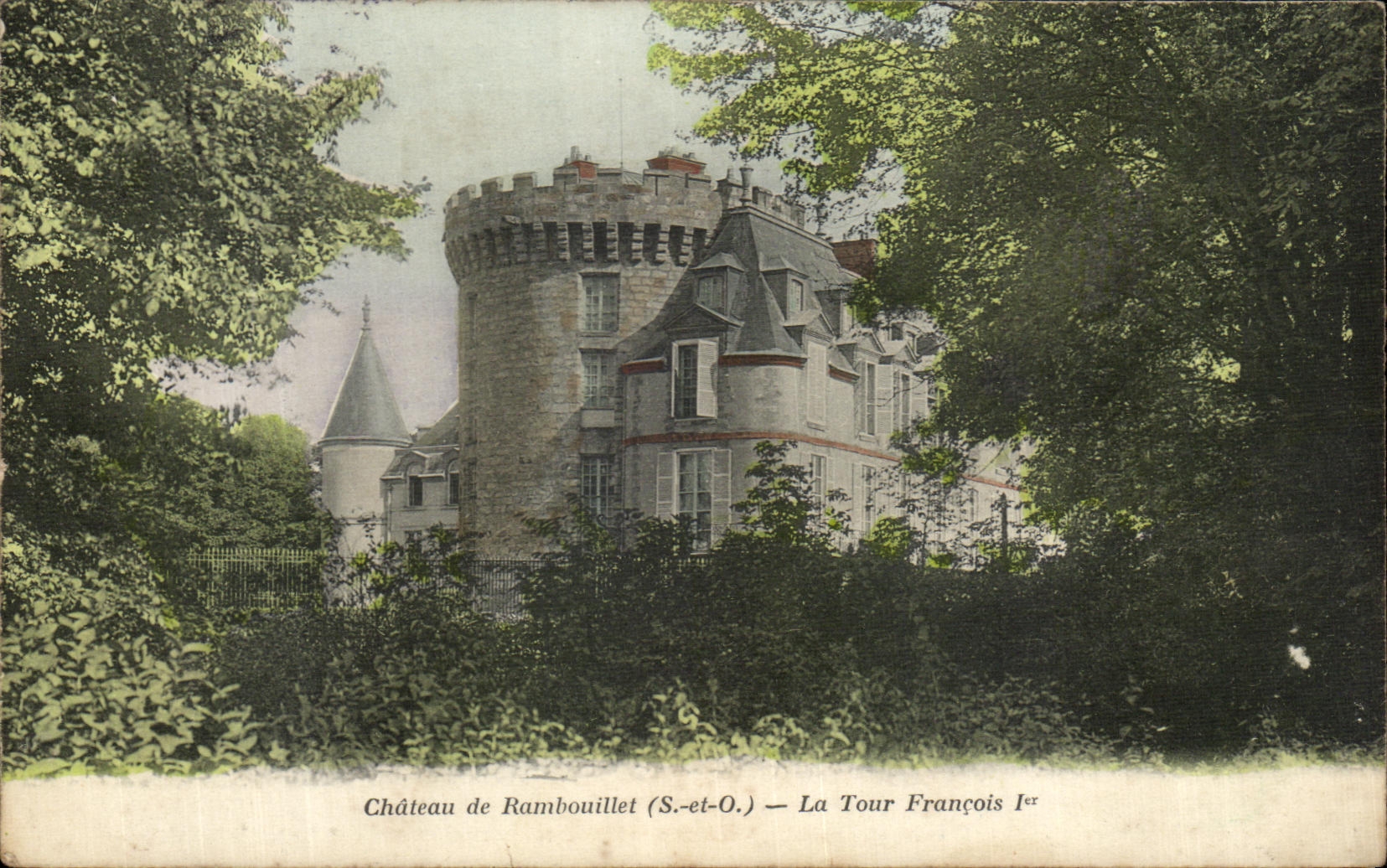 Château de Rambouillet (S.-et-O.) — La Tour François Ier