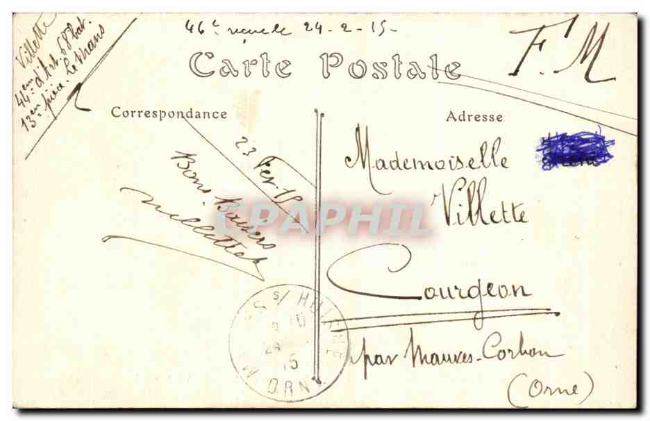 CPA Cathedrale De Chartres Fragment Du Tour Choeur Bapteme de NS Jesus Christ — Verso