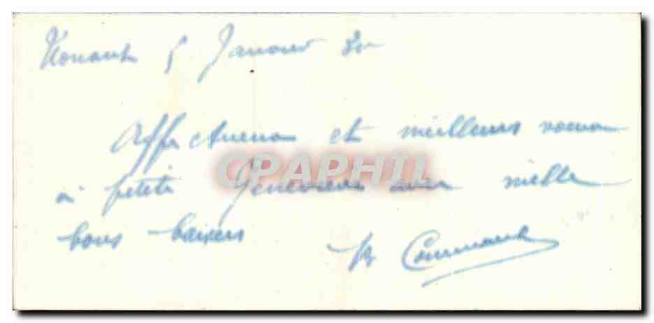 CPA Fantaisie Bonne Annee — Verso