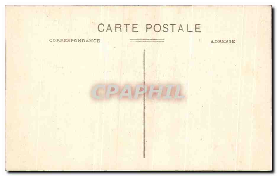 CPA Les Lourdes La Premiere Apparition — Verso