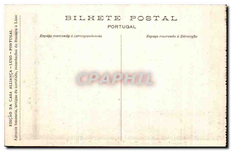 Portugal — Bussaco — Porta Judiciária (dos Carmelitas Descalços) — Back