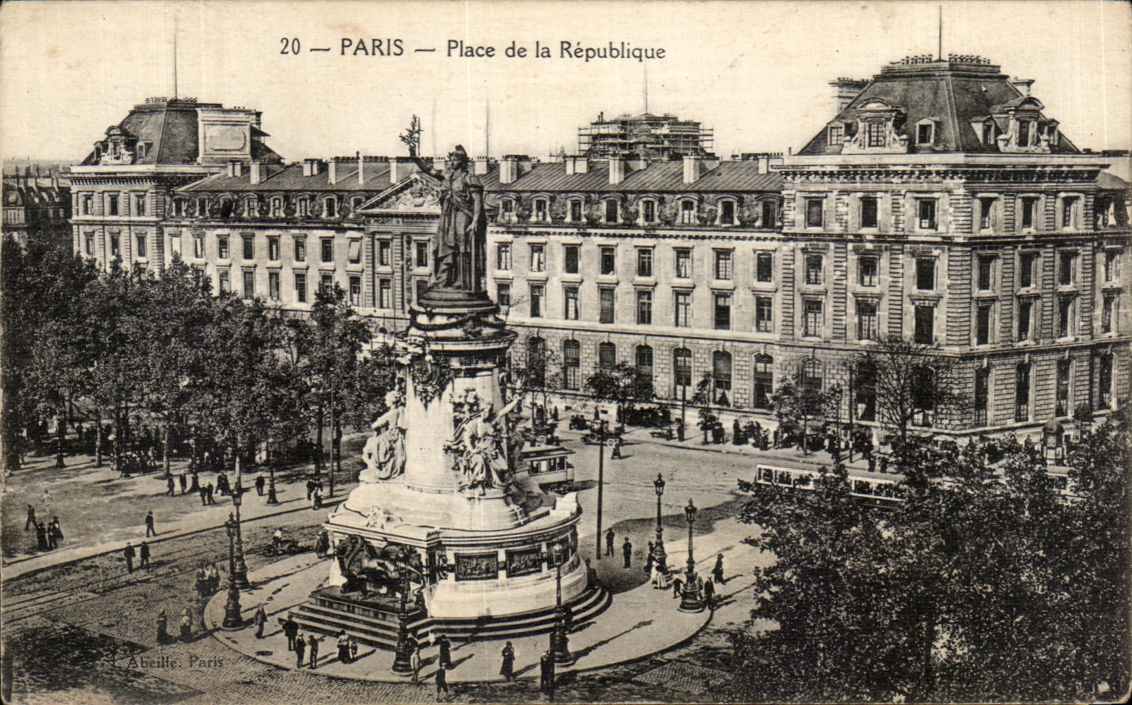 CPA Paris Place de la Republique