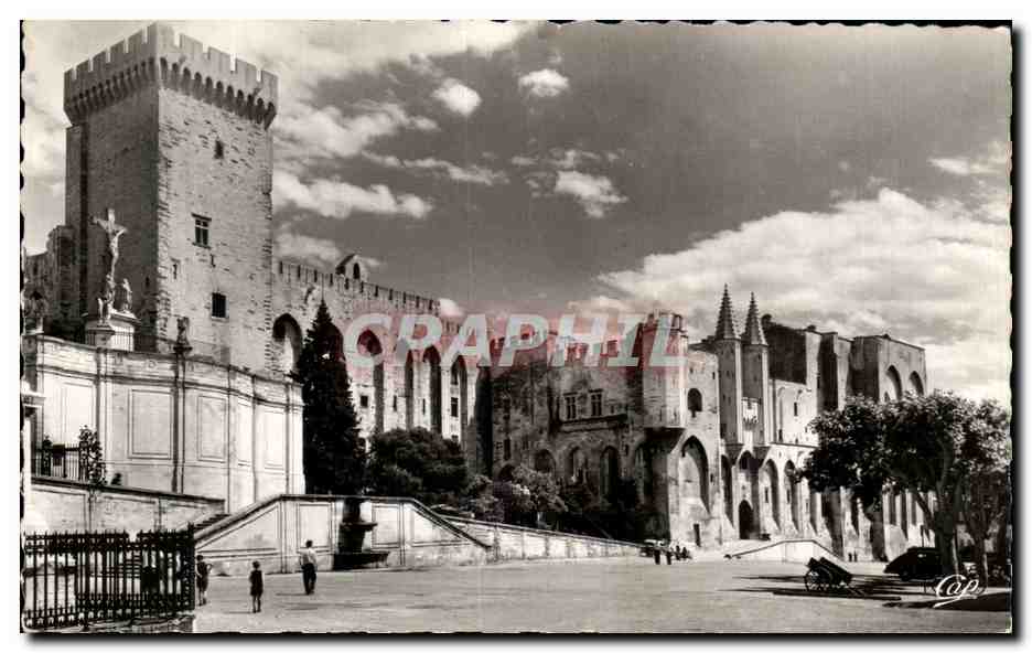 CPA Avignon Le Palais des Papes