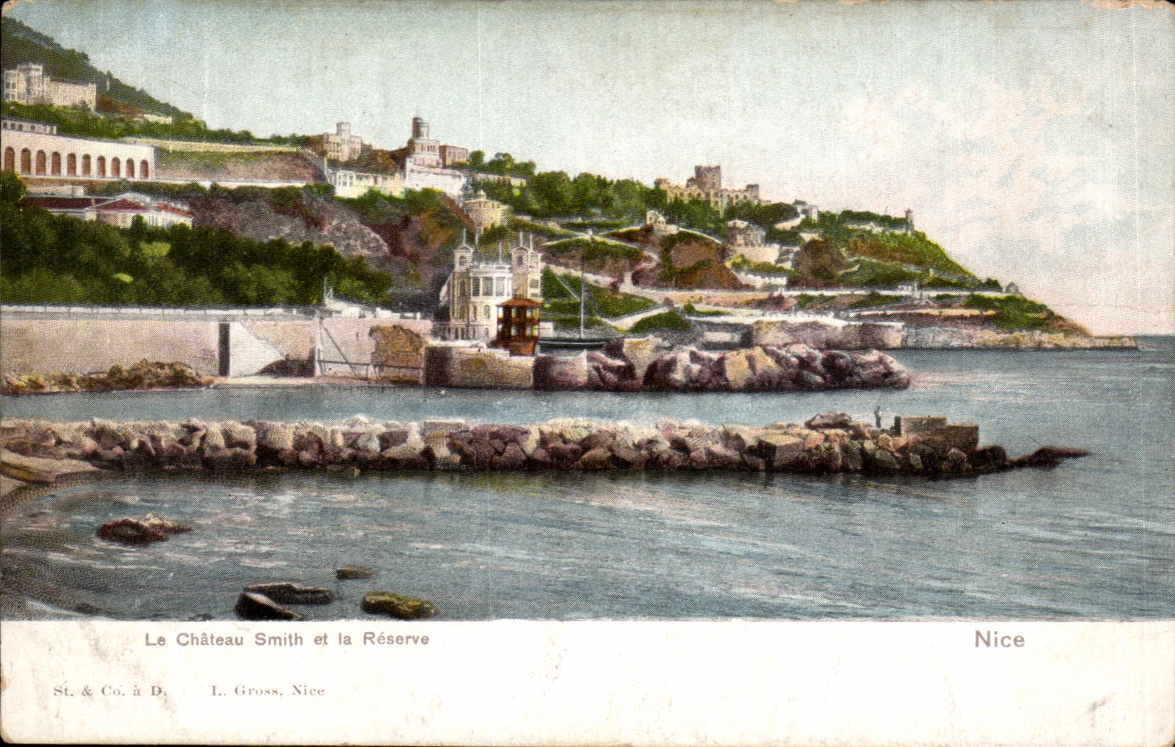CPA Le Chateau Smith et la Reserve Nice
