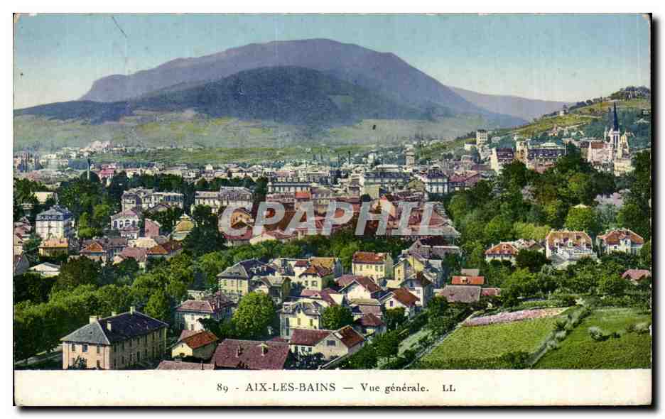 CPA Aix Les Bains Vue Generale