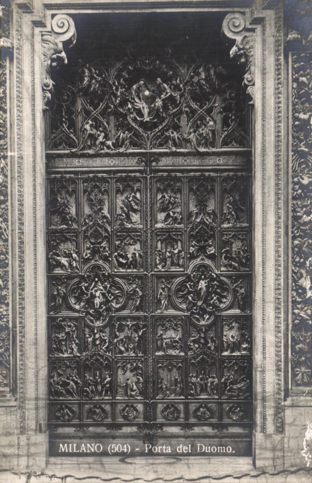CPA Milano Porta del Duomo 