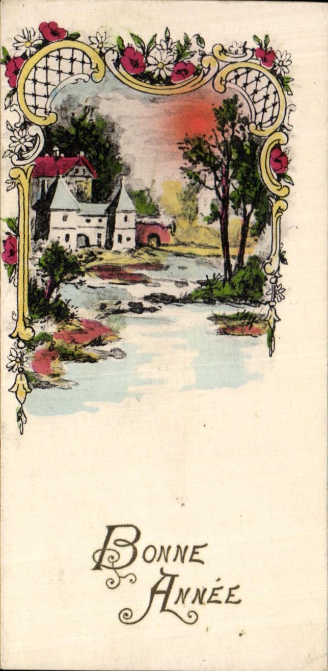 CPA Bonne Annee