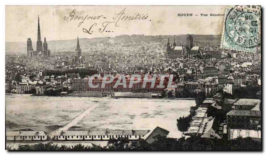 CPA Rouen Vue Generale