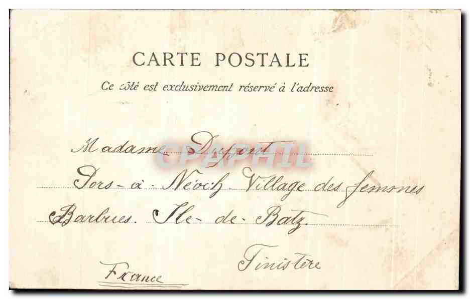 CPA Rouen Vue Generale — Verso