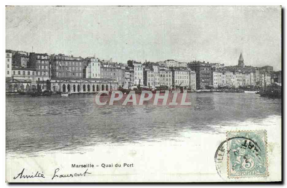 CPA Marseille Quai du Port